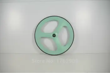 New cyan 700C 3 spokes and clincher rims integrated Fixed Gear Track Road bike full carbon fibre bicycle wheelset Free shipping
New cyan 700C 3 spokes and clincher rims integrated Fixed Gear Track Road bike full carbon fibre bicycle wheelset Free shipping