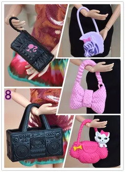 New Design Doll Rubber Shoulder Bags Handbag toy Mix Style Accessories For Barbie Kurhn Doll Girls Birthday Gift Pretend Play
New Design Doll Rubber Shoulder Bags Handbag toy Mix Style Accessories For Barbie Kurhn Doll Girls Birthday Gift Pretend Play