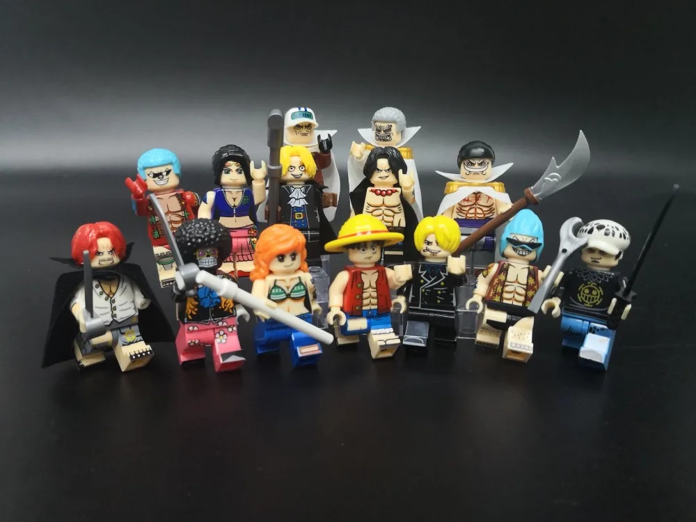 Single Luffy Sanji Robin Roronoa Zoro Borsalino Nami Chopper One Piece Anime Sea Adventure Building Blocks Children Toys
Single Luffy Sanji Robin Roronoa Zoro Borsalino Nami Chopper One Piece Anime Sea Adventure Building Blocks Children Toys