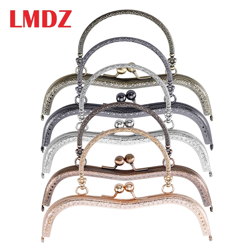 LMDZ 1Pcs Metal Purse Frame Antique Bronze Vintage Kiss Clasp Lock DIY Handbag Parts and Accessories Frame Purse with Handle
LMDZ 1Pcs Metal Purse Frame Antique Bronze Vintage Kiss Clasp Lock DIY Handbag Parts and Accessories Frame Purse with Handle