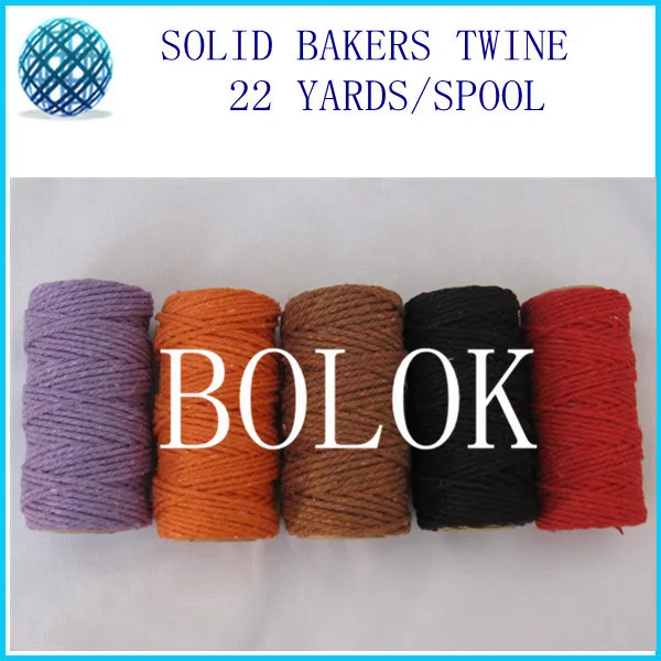 plain color baker twine,plain cotton twine 5pcs/lot (22yards/spool) 2mm 12 ply 10 color wholesales by free shipping
plain color baker twine,plain cotton twine 5pcs/lot (22yards/spool) 2mm 12 ply 10 color wholesales by free shipping