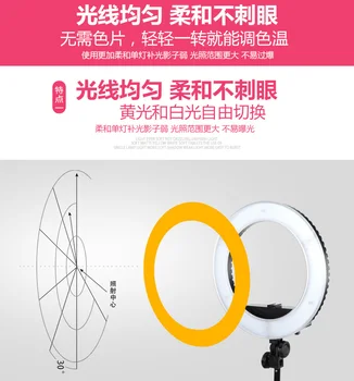 Ring Light For Phone Video Shooting Makeup YouTube Photography With Stand Mirror Table Dimmable LED Photo14-inch CD50
Ring Light For Phone Video Shooting Makeup YouTube Photography With Stand Mirror Table Dimmable LED Photo14-inch CD50