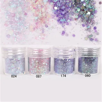 10ml Gradient Paillette Nail Sequins Purple Glitter Powder Mixed Nail Art Decoration 1 Box
10ml Gradient Paillette Nail Sequins Purple Glitter Powder Mixed Nail Art Decoration 1 Box