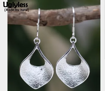 Uglyless Real S 990 Silver Women Ethnic Fine Dress Jewelry Abstract Heart-shape Dangle Earrings Hollow Handmade Brincos Bijoux
Uglyless Real S 990 Silver Women Ethnic Fine Dress Jewelry Abstract Heart-shape Dangle Earrings Hollow Handmade Brincos Bijoux