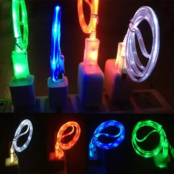 Visible LED Light Micro USB Charger Data Sync Cable for Samsung Galaxy S6 S4 HTC
Visible LED Light Micro USB Charger Data Sync Cable for Samsung Galaxy S6 S4 HTC