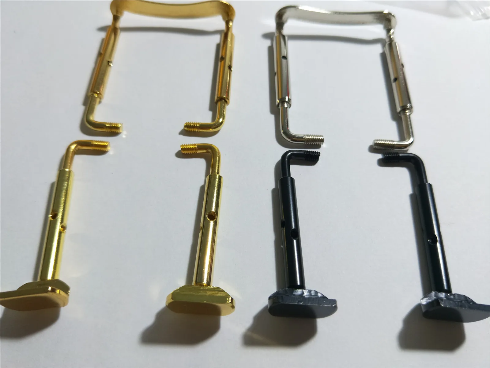 4 Sets Violin Chin Rest Clamp Metal Chin Rest Screws for 3/4 To 4/4 In Different Colors
4 Sets Violin Chin Rest Clamp Metal Chin Rest Screws for 3/4 To 4/4 In Different Colors