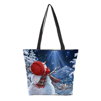 Customized ladies shoulder bag Christmas pattern printing fashion canvas clutch bag shopping casual Christmas gift children
Customized ladies shoulder bag Christmas pattern printing fashion canvas clutch bag shopping casual Christmas gift children