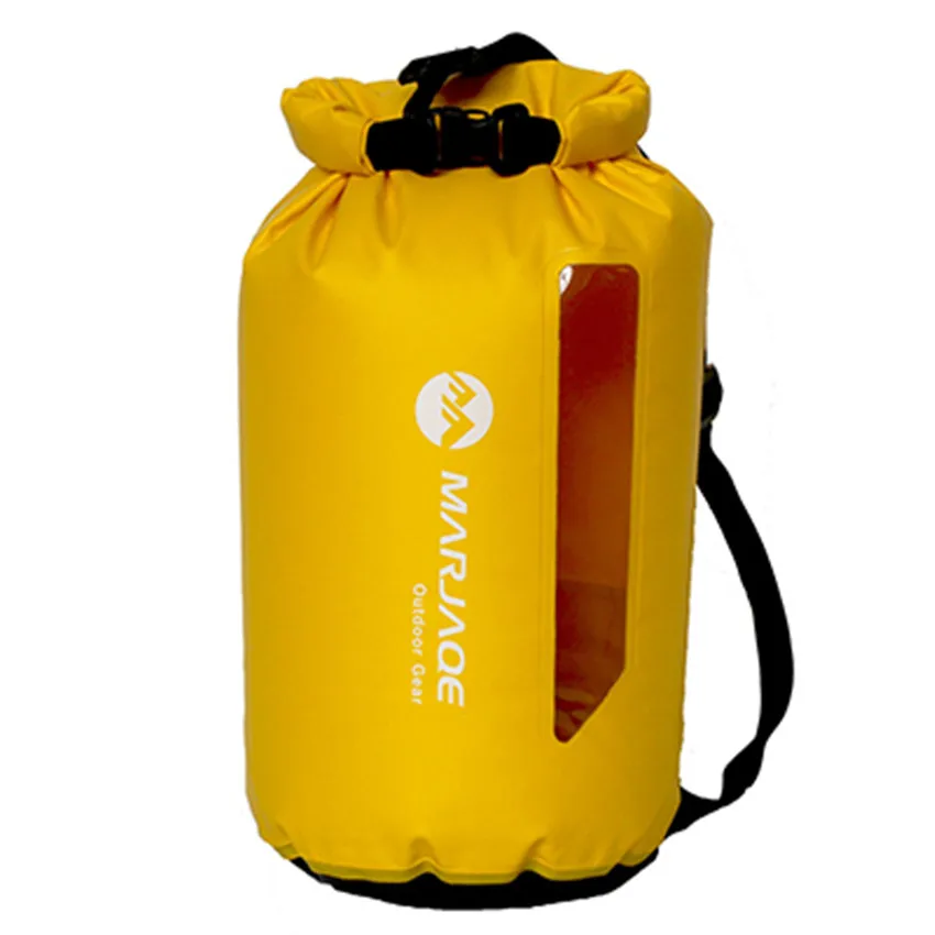 20L Waterproof Dry Bag with visiable window Keeps Gear Dry for Kayaking, Beach, Rafting, Boating, Hiking, Camping and Fishing
20L Waterproof Dry Bag with visiable window Keeps Gear Dry for Kayaking, Beach, Rafting, Boating, Hiking, Camping and Fishing