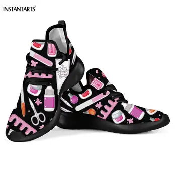 INSTANTARTS Proud Nail Tech Makeup Tools Pattern Woman Running Shoes Lightweight Mesh Knit Sneakers Outdoor Flying Woven Shoes
INSTANTARTS Proud Nail Tech Makeup Tools Pattern Woman Running Shoes Lightweight Mesh Knit Sneakers Outdoor Flying Woven Shoes