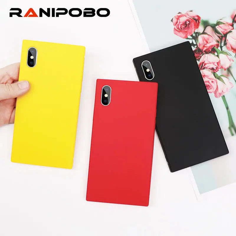 Candy color Square Phone Cases For iPhone 6 6S Plus 7 8 Plus X Fashion Soft TPU Solid color Mobile Phone Back Cover Cases Coque
Candy color Square Phone Cases For iPhone 6 6S Plus 7 8 Plus X Fashion Soft TPU Solid color Mobile Phone Back Cover Cases Coque