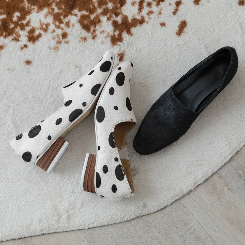 Boussac Vintage Square Toe Polka Dot Women Loafers Slip on Mixed Color Flats Shoes Women Brand Design Women Flats Shoes SWA0170
Boussac Vintage Square Toe Polka Dot Women Loafers Slip on Mixed Color Flats Shoes Women Brand Design Women Flats Shoes SWA0170