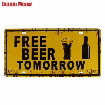 FREE BEER TOMORROW Plaque Vintage Metal Tin Signs Car Bar Garage Cafe Decor Wall Painting Art Poster Iron Billboard Plates N180
FREE BEER TOMORROW Plaque Vintage Metal Tin Signs Car Bar Garage Cafe Decor Wall Painting Art Poster Iron Billboard Plates N180