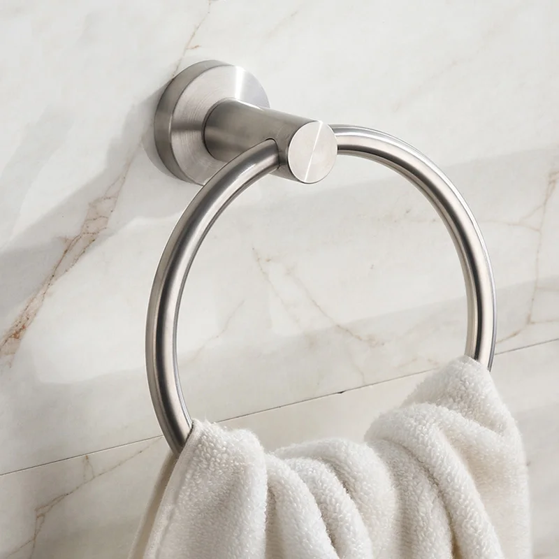 AUSWIND Modern Nordic Bathroom Towel Ring Hardware Pendant Towel Hanging Ring 304 Stainless Steel silver polish Towel Rack
AUSWIND Modern Nordic Bathroom Towel Ring Hardware Pendant Towel Hanging Ring 304 Stainless Steel silver polish Towel Rack