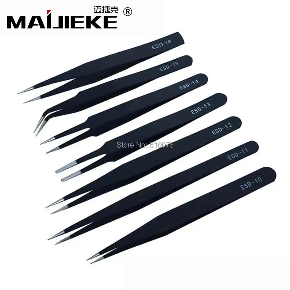 MAIJIEKE Precision Stainless Steel exactitude Tweezers Ultra fine point precision tweezer Phone Repair Multi Tools
MAIJIEKE Precision Stainless Steel exactitude Tweezers Ultra fine point precision tweezer Phone Repair Multi Tools