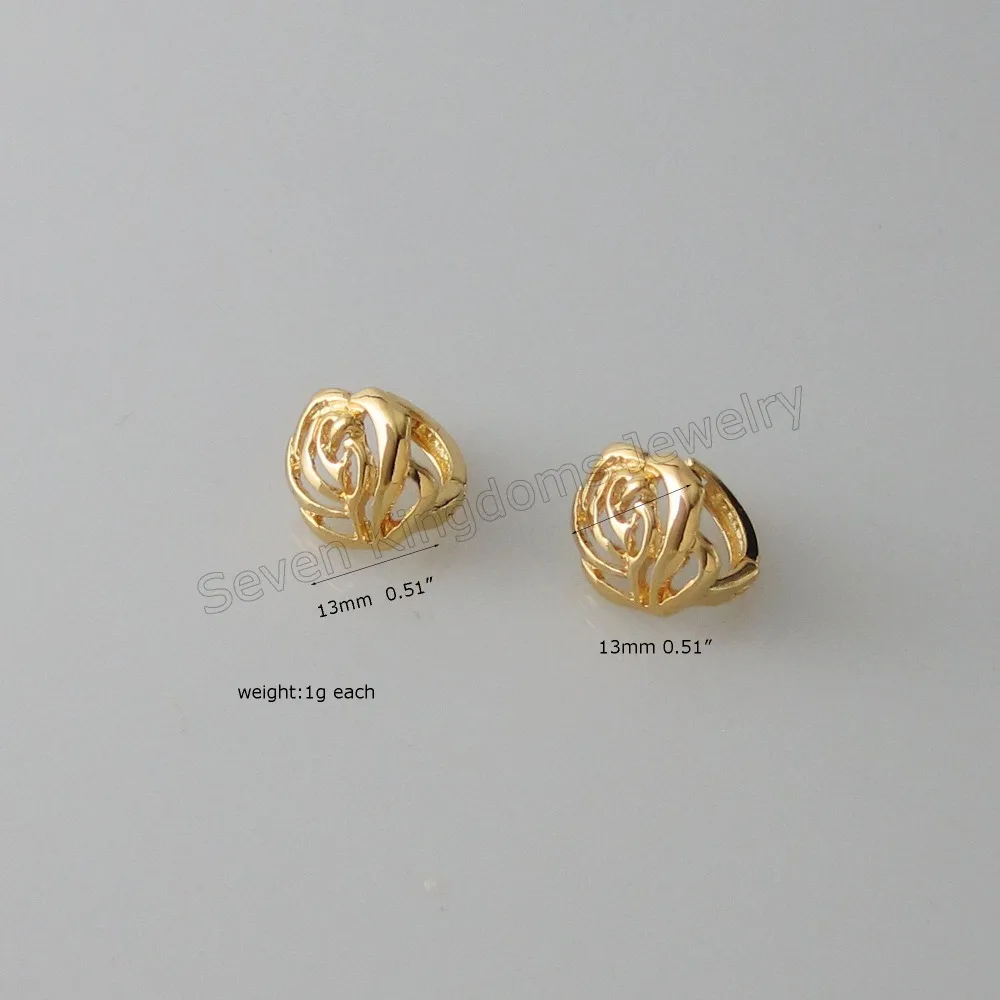 Foromance/ 4 STYLES AVAILABLE - YELLOW GOLD GP FILLED BRASS OVERLAY SMALL HOOP FLOWER PLAIN DOLPHIN EARRING/GREAT GIFT/
Foromance/ 4 STYLES AVAILABLE - YELLOW GOLD GP FILLED BRASS OVERLAY SMALL HOOP FLOWER PLAIN DOLPHIN EARRING/GREAT GIFT/