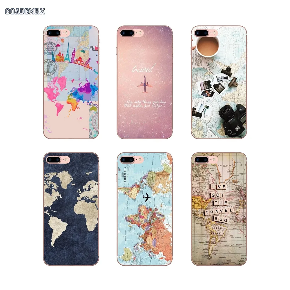 Phone Case For Huawei GR3 2017 Mate 20 P30 Honor 7A Pro 7C 8C 7X 8X 9 Lite 10 Nova 2 2i 3 3i World Map Travel Plans Luxury Cover
Phone Case For Huawei GR3 2017 Mate 20 P30 Honor 7A Pro 7C 8C 7X 8X 9 Lite 10 Nova 2 2i 3 3i World Map Travel Plans Luxury Cover