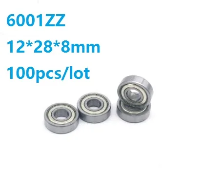 100 шт./лот 6001ZZ 6001Z 6001 Z ZZ 12*28*8 мм двойная металлическая крышка глубокий шаровой подшипник 12x28x8 мм
100 шт./лот 6001ZZ 6001Z 6001 Z ZZ 12*28*8 мм двойная металлическая крышка глубокий шаровой подшипник 12x28x8 мм