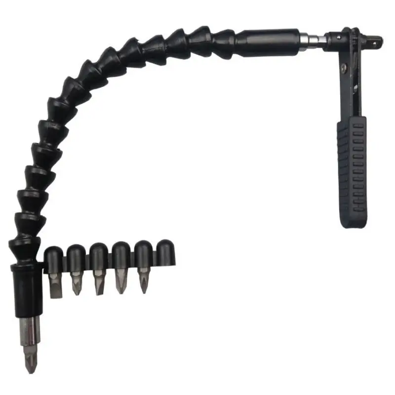 6.35MM Flexible Spanner Tool Mini Ratchet Screwdriver Set Magnetic Multitool Bit Rod Holder Handle Socket Wrench
6.35MM Flexible Spanner Tool Mini Ratchet Screwdriver Set Magnetic Multitool Bit Rod Holder Handle Socket Wrench