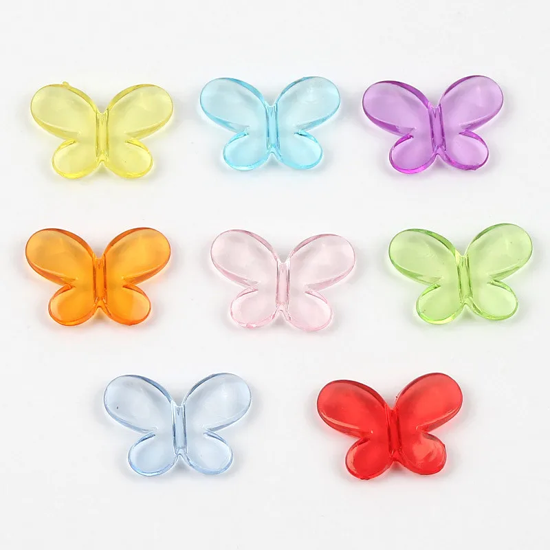 Mixed Color Transparent Beads 20pcs Plastic Butterfly Acrylic Beads For Jewelry Charm Pendant Making Diy Accessories 22x30mm
Mixed Color Transparent Beads 20pcs Plastic Butterfly Acrylic Beads For Jewelry Charm Pendant Making Diy Accessories 22x30mm