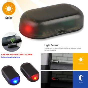 New Anti-Theft Caution Lamp LED Flashing Imitation Car Fake Security Light Solar Powered Simulated Dummy Alarm Wireless Warning
New Anti-Theft Caution Lamp LED Flashing Imitation Car Fake Security Light Solar Powered Simulated Dummy Alarm Wireless Warning