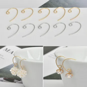 Copper plated genuine gold-shaped hook and ear hook-diy-hand-made materials for wrapped earrings accessories
Copper plated genuine gold-shaped hook and ear hook-diy-hand-made materials for wrapped earrings accessories