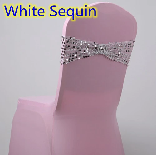 White colour wedding belt sash with buckle for chair covers lace with sequin lycra band spandex chair sash bow tie wholesale
White colour wedding belt sash with buckle for chair covers lace with sequin lycra band spandex chair sash bow tie wholesale