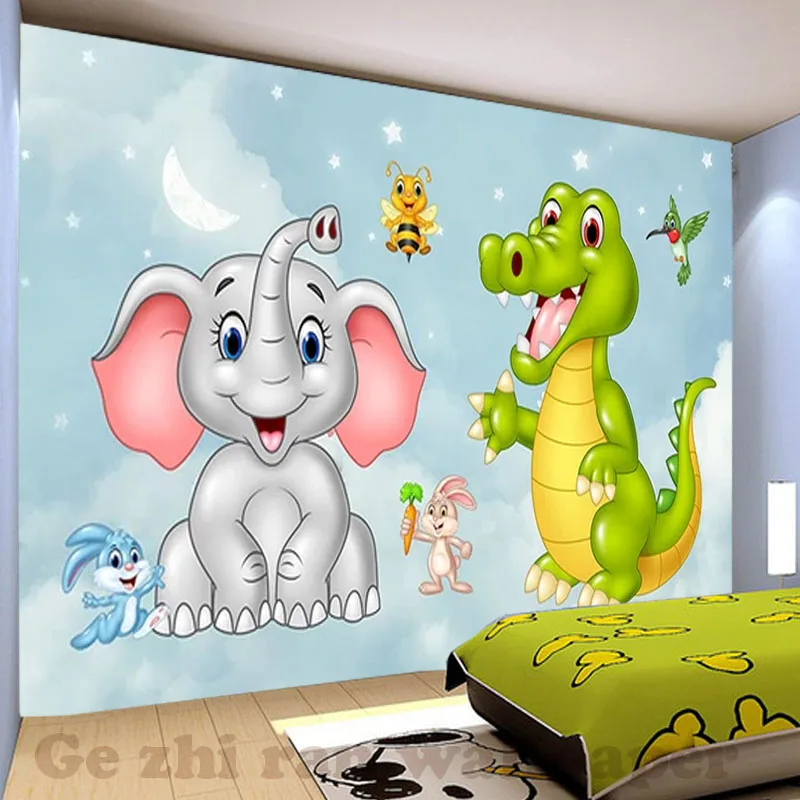 Custom 3D Mural Wallpaper children Room wall covering Wallpaper 3D Cartoon elephant dinosaur 3D kid Photo Wallpaper Home Decor
Custom 3D Mural Wallpaper children Room wall covering Wallpaper 3D Cartoon elephant dinosaur 3D kid Photo Wallpaper Home Decor
