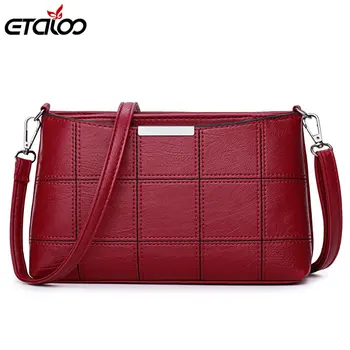 Women Plaid Messenger Bags PU Leather Shoulder Bags Women Crossbody Bag Ladies Designer High Quality Handbags bolsos mujer
Women Plaid Messenger Bags PU Leather Shoulder Bags Women Crossbody Bag Ladies Designer High Quality Handbags bolsos mujer