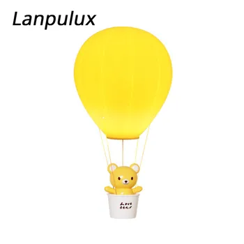 Lanpulux Hot Air Balloon Bear Night Light Touch Remote Control Children Bedside Lamp Cartoon Light Fixtures Home Decor Luminaria
Lanpulux Hot Air Balloon Bear Night Light Touch Remote Control Children Bedside Lamp Cartoon Light Fixtures Home Decor Luminaria