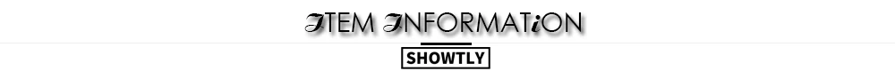 Showtly item information