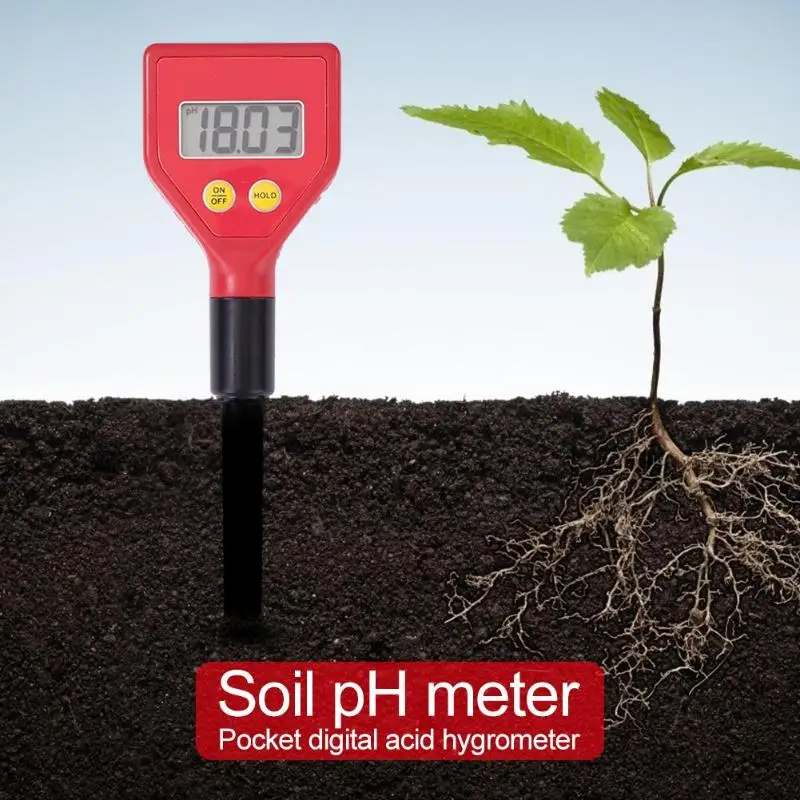 Mini Pocket Digital Acid Hygrometer Soil Tester PH Moisture Meter Temperature Sunlight Intensity Measurement Tool
Mini Pocket Digital Acid Hygrometer Soil Tester PH Moisture Meter Temperature Sunlight Intensity Measurement Tool