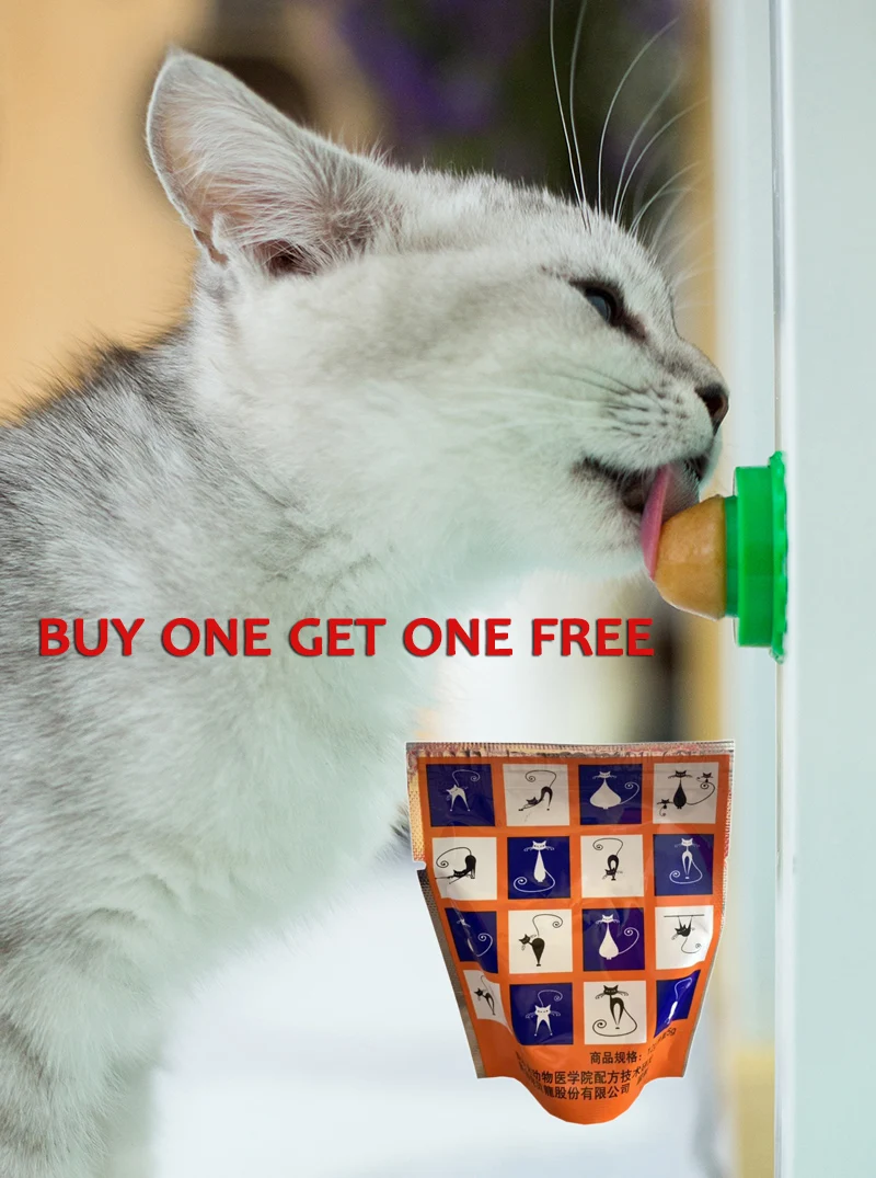 Buy one get one free Cat snack cat sugar lollipop kitten cat snack pudding hair mint ball
Buy one get one free Cat snack cat sugar lollipop kitten cat snack pudding hair mint ball