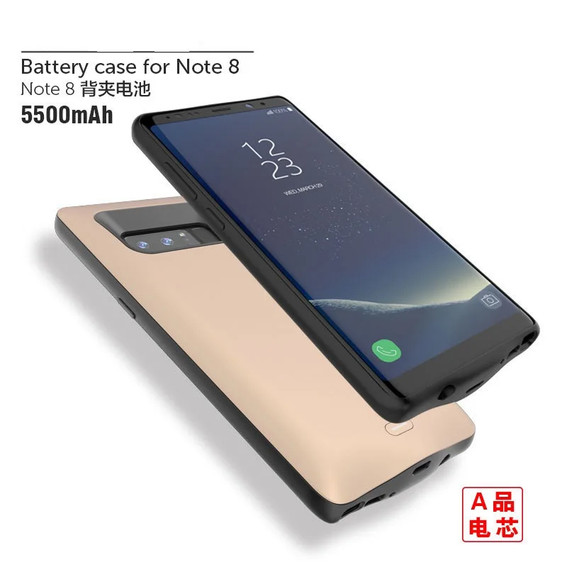 5500mAh backup battery charger case for Samsung Note 8 ultra slim power case for Note 8
5500mAh backup battery charger case for Samsung Note 8 ultra slim power case for Note 8