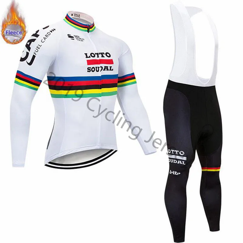 Lotto Winter 2019 pro team Cycling jersey 9D pad Bike bib Pants set Mens Ropa Ciclismo Thermal fleece Cycling Clothing Maillot
Lotto Winter 2019 pro team Cycling jersey 9D pad Bike bib Pants set Mens Ropa Ciclismo Thermal fleece Cycling Clothing Maillot