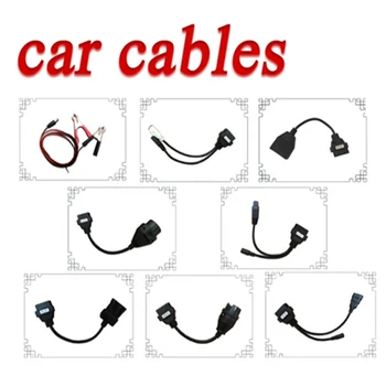 Car Cables OBD OBD2 OBDII For cdp VD DS150E CDP Cars Diagnostic Interface Tool Full Set 8 Car Cables For TCS CDP Pro plus Cables
Car Cables OBD OBD2 OBDII For cdp VD DS150E CDP Cars Diagnostic Interface Tool Full Set 8 Car Cables For TCS CDP Pro plus Cables