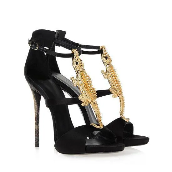 Summer hot sale open toe animal designs sandals sexy open toe metallic gold high heel female pumps woman gladiator sandals
Summer hot sale open toe animal designs sandals sexy open toe metallic gold high heel female pumps woman gladiator sandals