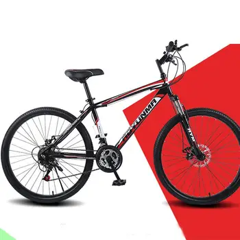 Mountain Bicycle 26 Inch Wheel 21 Speed Shock Disc Brakes V Brake Blue Red Green Men and Women Bike 
Mountain Bicycle 26 Inch Wheel 21 Speed Shock Disc Brakes V Brake Blue Red Green Men and Women Bike