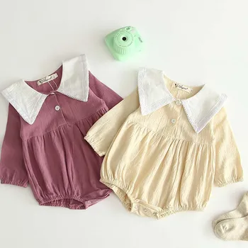 2019 New Baby Jumpsuits Autumn/Spring Small Sailor Collar Clothes Long-Sleeved Cotton Baby Girl Jumpsuits
2019 New Baby Jumpsuits Autumn/Spring Small Sailor Collar Clothes Long-Sleeved Cotton Baby Girl Jumpsuits