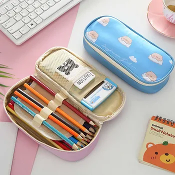 1 Pcs Kawaii Pencil Case Cartoon Pink Pig Gift Estuches School Pencil Box Pencilcase Pencil Bag School Supplies Stationery 
1 Pcs Kawaii Pencil Case Cartoon Pink Pig Gift Estuches School Pencil Box Pencilcase Pencil Bag School Supplies Stationery