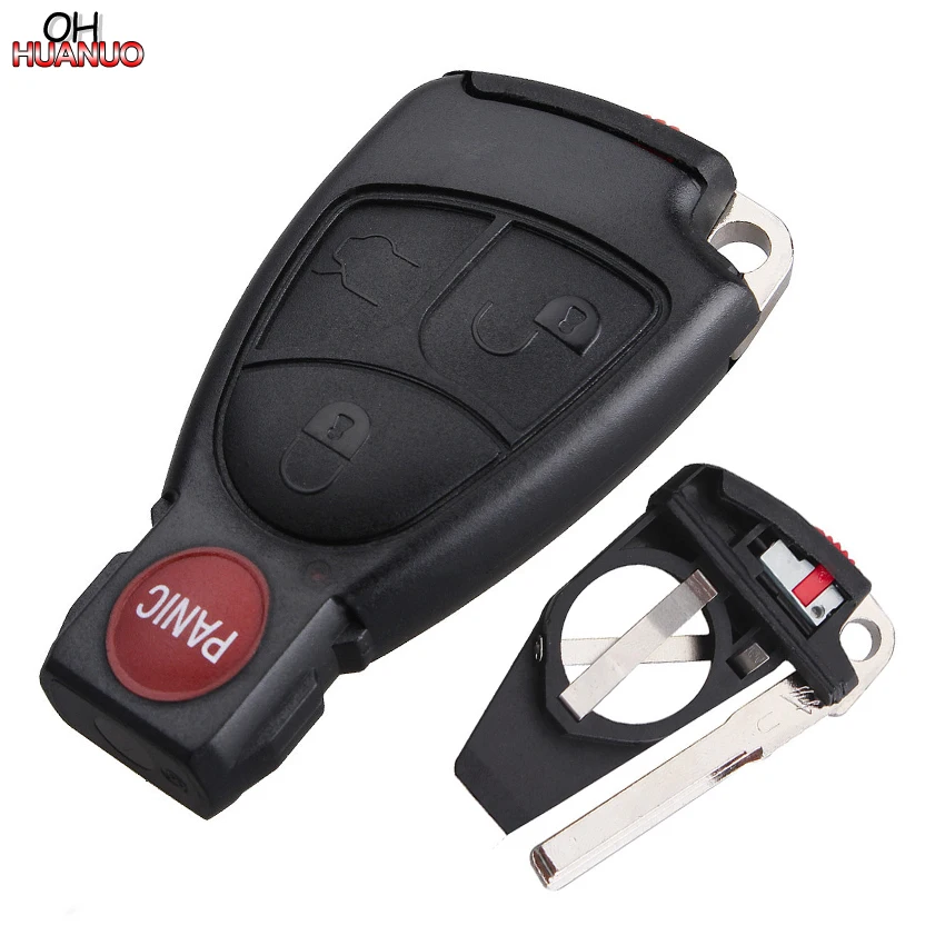 Remote Key Case Fob 3+1 Button for Benz C230 C240 C320 CL600 Battery Holder key shell with small insert key 4 buttons
Remote Key Case Fob 3+1 Button for Benz C230 C240 C320 CL600 Battery Holder key shell with small insert key 4 buttons