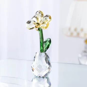 H&D Crystal Moth orchid Bouquet Sculpture Glass Flower Figurine Dreams Ornament Gift for Her Wedding Home Table Decor Gift Boxed 
H&D Crystal Moth orchid Bouquet Sculpture Glass Flower Figurine Dreams Ornament Gift for Her Wedding Home Table Decor Gift Boxed