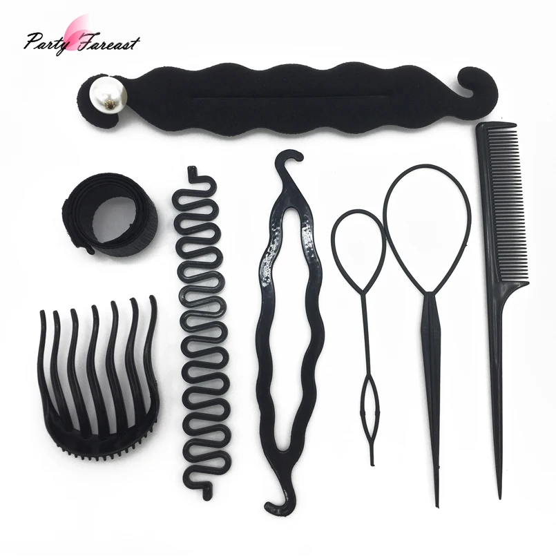 PF Black Diy Women's Hair Bands Hairclips Resin Polyester Tiaras Headdress for Women Girls Headwear Comb Hair Accessories
PF Black Diy Women's Hair Bands Hairclips Resin Polyester Tiaras Headdress for Women Girls Headwear Comb Hair Accessories