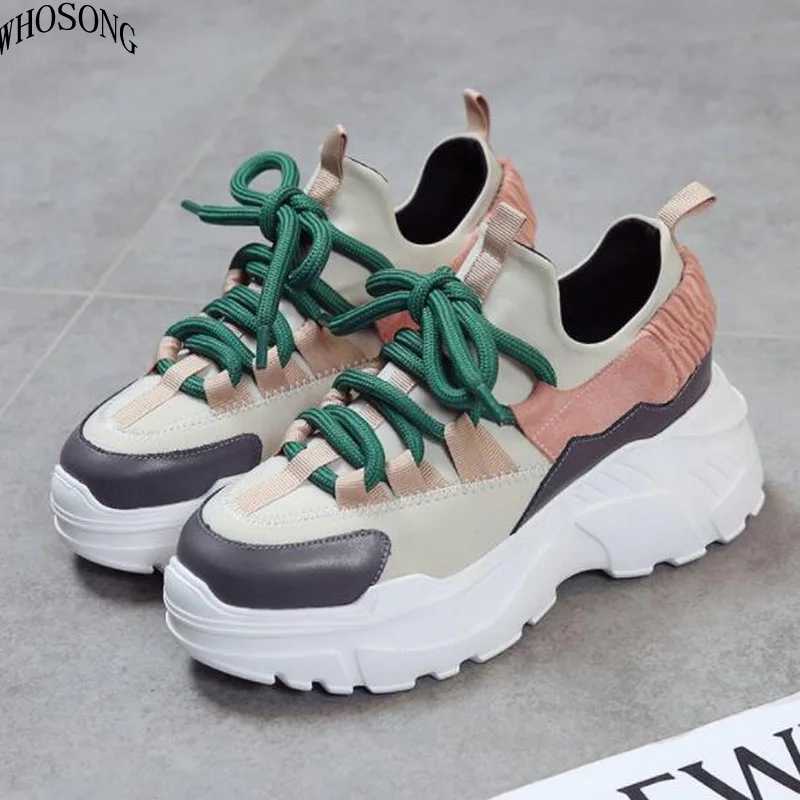 WHOSONG 2019 Spring Autumn Women Casual Shoes Comfortable Platform Shoes Woman Sneakers Ladies Trainers chaussure femme
WHOSONG 2019 Spring Autumn Women Casual Shoes Comfortable Platform Shoes Woman Sneakers Ladies Trainers chaussure femme