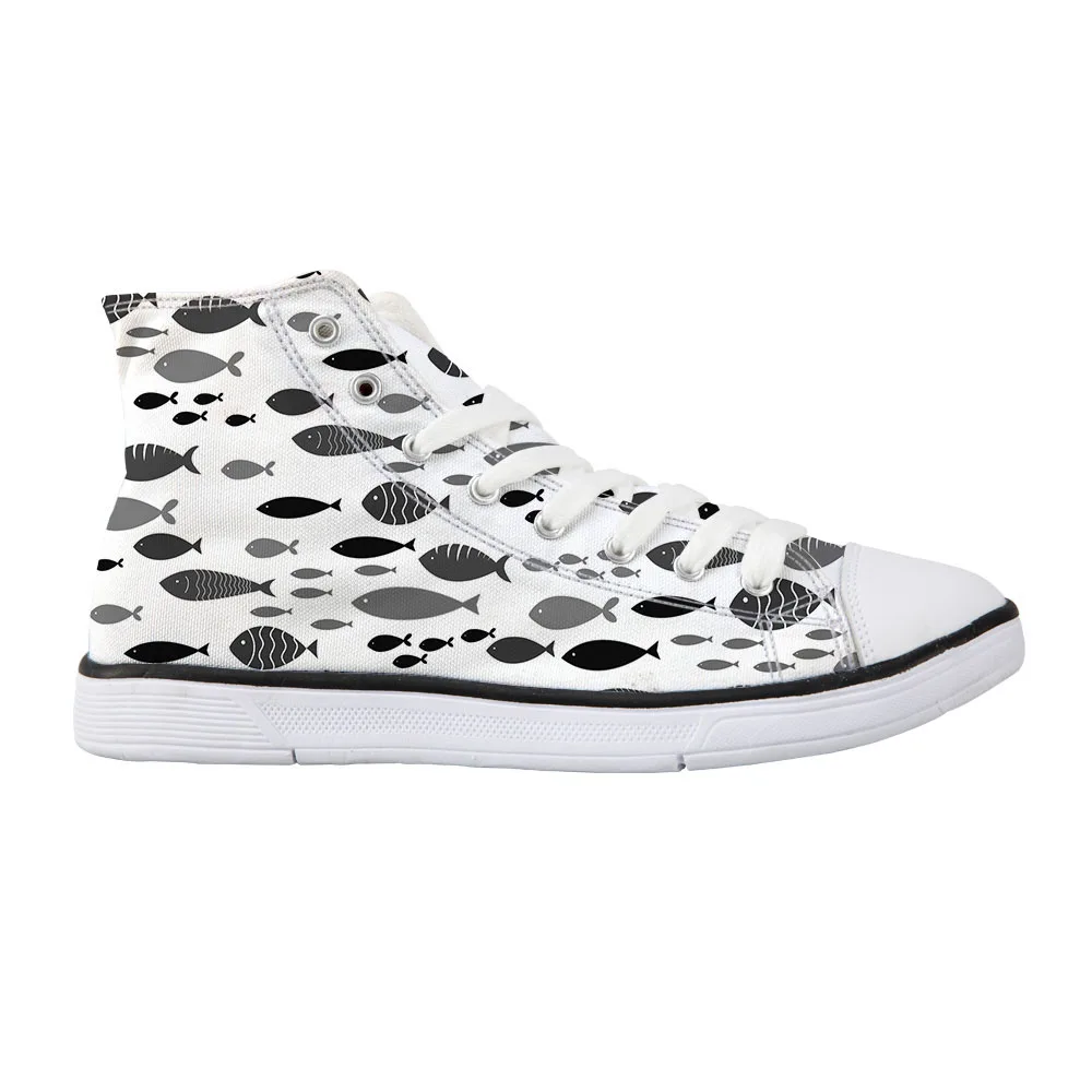 Mens Black Fish Designer Sneakers Lace Up Sewing Flats Shoes High Top Men Shark Print Vulcanize Shoes For Teen Boys
Mens Black Fish Designer Sneakers Lace Up Sewing Flats Shoes High Top Men Shark Print Vulcanize Shoes For Teen Boys