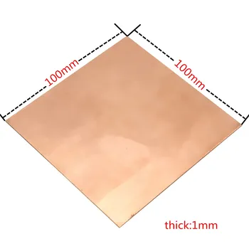 Brand New 99.9% Pure Copper Cu Metal Guillotine Cut Sheet Plate 1mm*100mm*100mm Safe Using Wholesale price
Brand New 99.9% Pure Copper Cu Metal Guillotine Cut Sheet Plate 1mm*100mm*100mm Safe Using Wholesale price