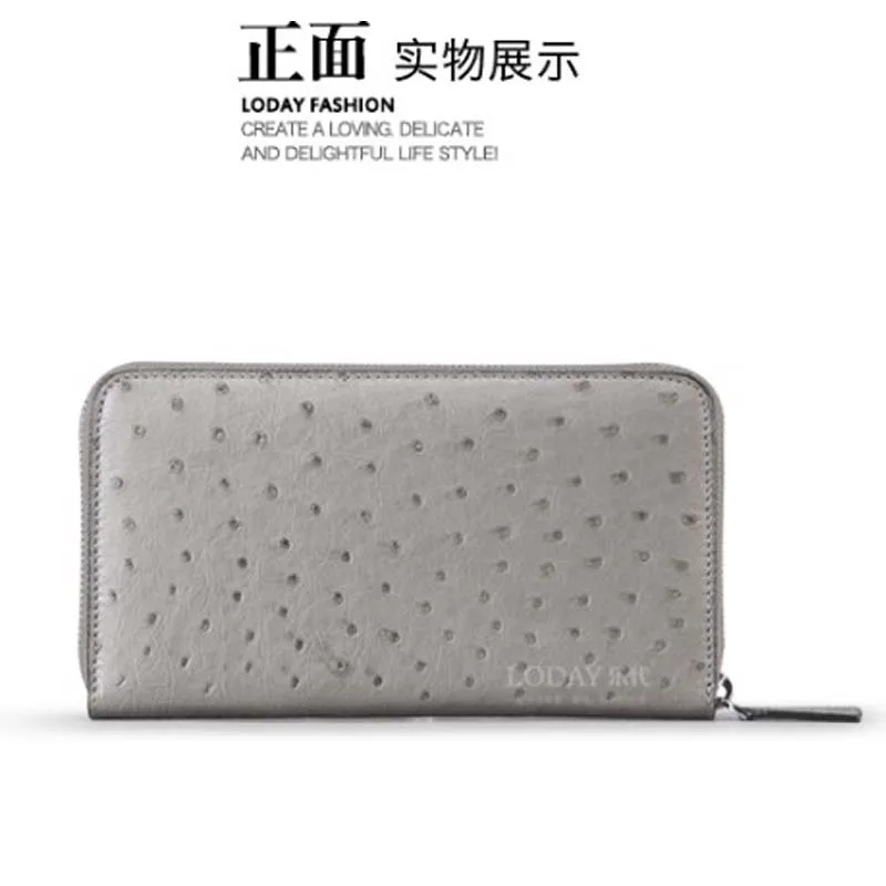 ledai Wallet lady ostrich skin Purse women long thin 2019 new leather zipper small fresh multi-functional
ledai Wallet lady ostrich skin Purse women long thin 2019 new leather zipper small fresh multi-functional
