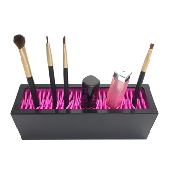 Plastic Makeup Brush Holder Organizer Facial Make Up Brush Drying Rack Flower Shape Brushes Display Shelf Beauty Cosmetics New
Plastic Makeup Brush Holder Organizer Facial Make Up Brush Drying Rack Flower Shape Brushes Display Shelf Beauty Cosmetics New