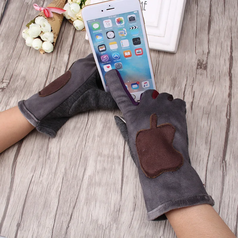 2019 Stylish Solid Women Warm Fruit Winter Gloves Female Apple Shape Mittens Keep Warm Cashmere Girls guantes
2019 Stylish Solid Women Warm Fruit Winter Gloves Female Apple Shape Mittens Keep Warm Cashmere Girls guantes