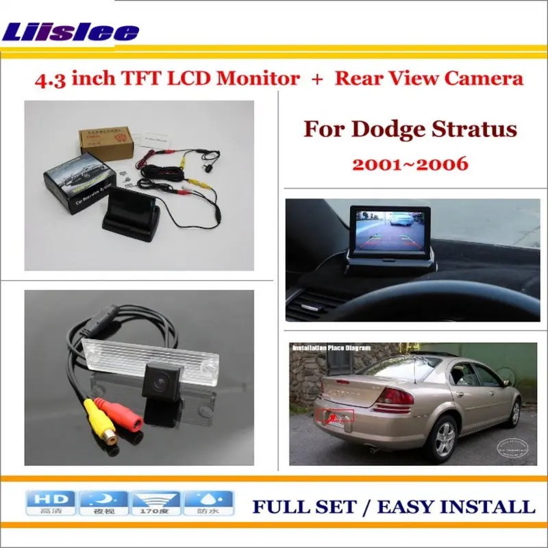 Liislee For Dodge Stratus 2001~2006 Car Parking Camera + 4.3" LCD Monitor NTSC PAL = 2 in 1 Parking Rearview System
Liislee For Dodge Stratus 2001~2006 Car Parking Camera + 4.3" LCD Monitor NTSC PAL = 2 in 1 Parking Rearview System