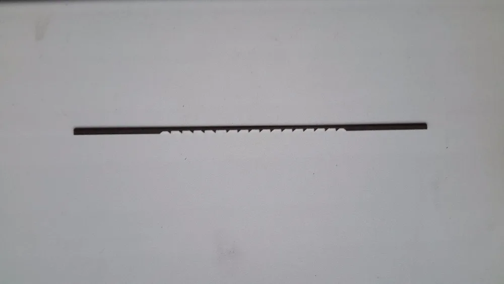 Free ship Printing jig saw blade for plunger die cutting machine size :153X2.5X0.73mm Best quality
Free ship Printing jig saw blade for plunger die cutting machine size :153X2.5X0.73mm Best quality